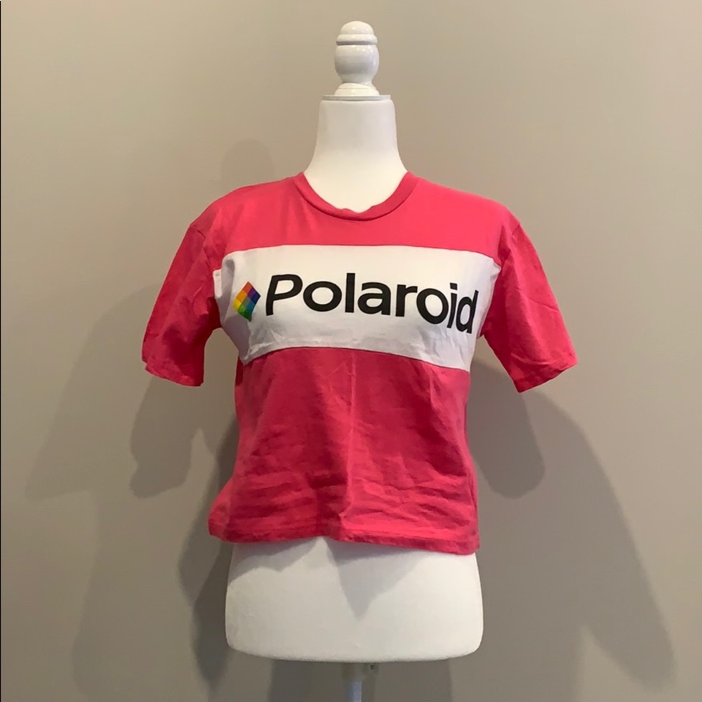 Polaroid Crop Top